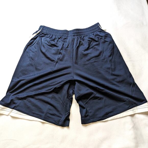 Under Armour Men's Lacrosse Shorts Small Blue New Heatgear Gym Workout Sports - Picture 2 of 4